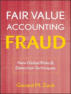 cover image of Fair Value Accounting Fraud